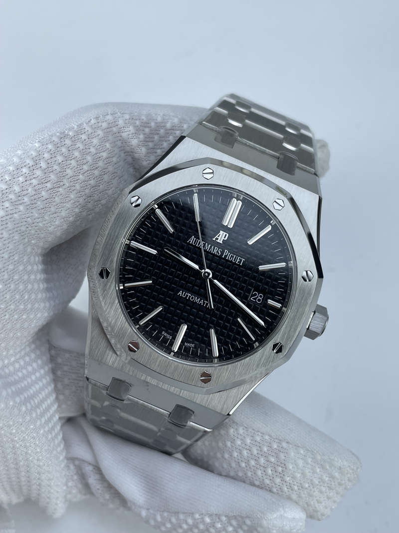 (준비완료/특급배송)NO.2452/ZF공장 오데마피게 로얄오크 15400 블랙다이얼 브슬