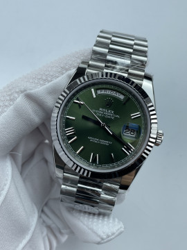 (준비완료/특급배송)NO.3528/QP공장 롤렉스 데이데이트40 텅스텐 정품급무게&무브먼트 업그레이드