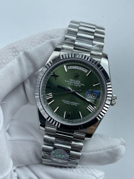 (준비완료/특급배송)NO.3529/QP공장 롤렉스 데이데이트40 텅스텐 정품급무게&무브먼트 업그레이드