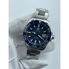 (준비완료/특급배송)NO.3576/신공장 태그호이어 칼리버5 아쿠아레이서 300M 블루 41MM